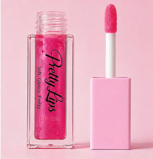 Pretty Pink Lip Oil Color Change
